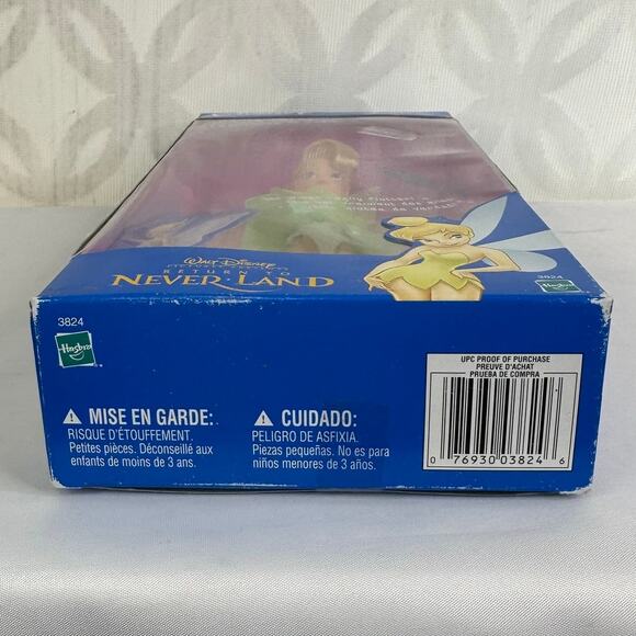 Disney Fluttering Wings Tinker Bell Doll Return To Neverland 2001 Hasbro - Picture 4 of 8